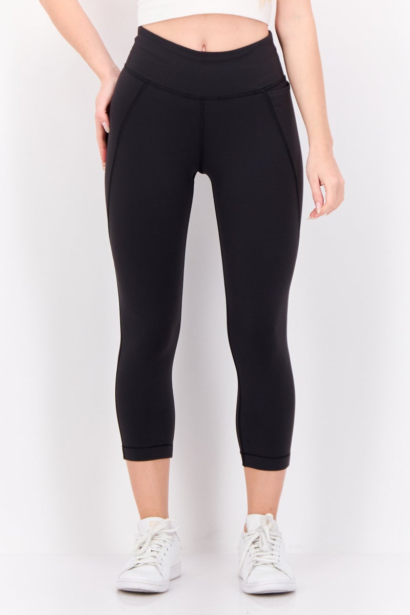 Reebok Women Sportswear Fit Training Tights, Black - Image 1